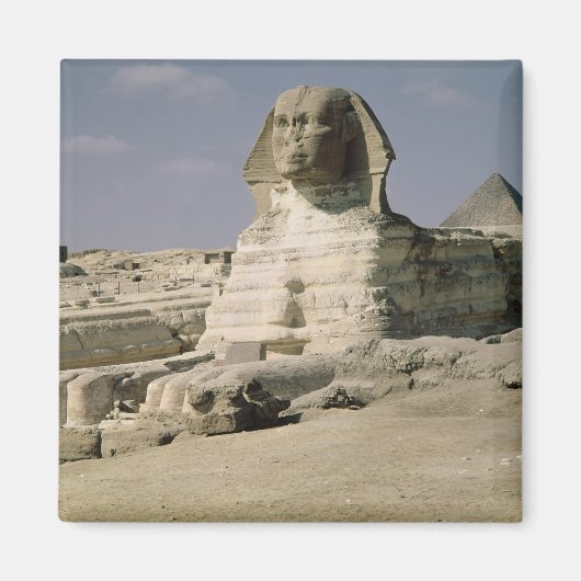 Uitzicht uit het noordoosten van de Sphinx Magneet (Voorkant)