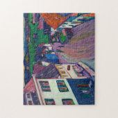 Uitzicht uit het raam van de Griesbräu | Kandinsk Legpuzzel (Verticaal)