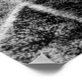 Uitzicht uit het raam van Le Gras, Joseph Niepce Poster (Hoek)