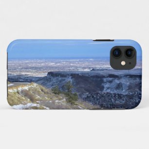 Uitzicht uit het Windy Saddle Park, Golden, Colora Case-Mate iPhone Case