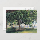 "Uitzicht uit Hut" - Briefkaart John LaFarge (Voorkant / Achterkant)