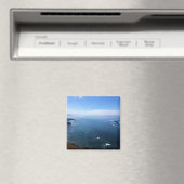 Uitzicht uit Kaapstad, Newport, Oregon Magneet (Insitu (Vaatwasser))