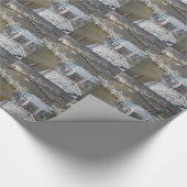 Uitzicht uit London Eye Wrapping Paper Cadeaupapier (Hoek)