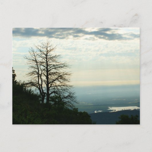 Uitzicht uit Morrison, Colorado Briefkaart (Voorkant)