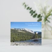 Uitzicht uit Olmstead Point, Yosemite, CA Briefkaart (Staand voorkant)