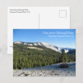 Uitzicht uit Olmstead Point, Yosemite, CA Briefkaart (Voorkant / Achterkant)