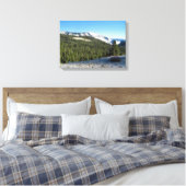 Uitzicht uit Olmstead Point, Yosemite, CA Canvas Afdruk (Insitu (Slaapkamer))