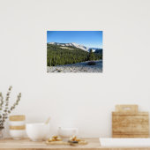 Uitzicht uit Olmstead Point, Yosemite, CA Poster (Keuken)