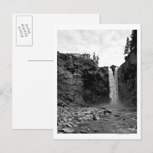 Uitzicht uit onderstaande Herfsten Briefkaart (Voorkant / Achterkant)