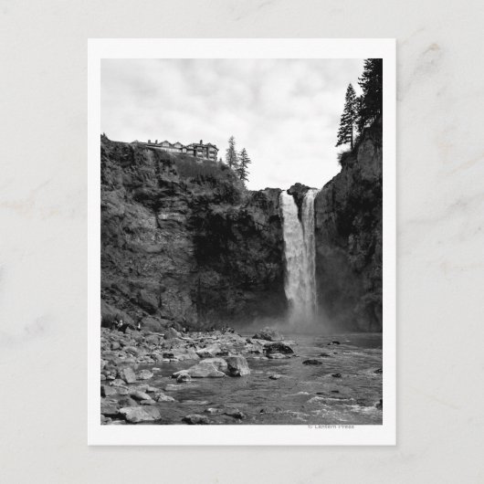 Uitzicht uit onderstaande Herfsten Briefkaart (Voorkant)