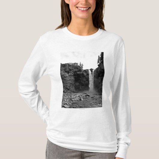 Uitzicht uit onderstaande Herfsten T-shirt (Voorkant)