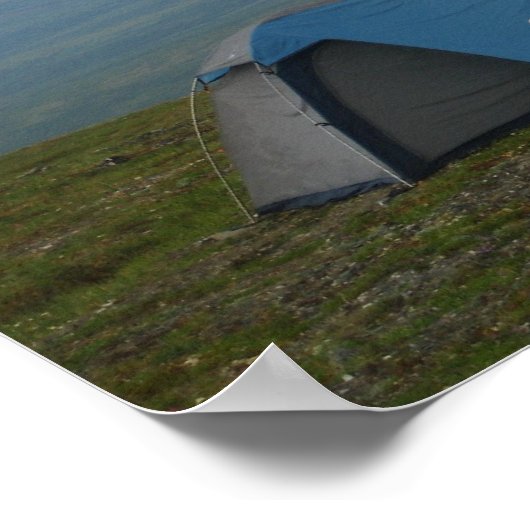 Uitzicht uit Primrose Ridge Poster (Hoek)