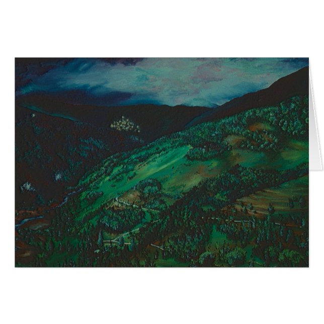 Uitzicht uit San Chirico, Italië (Voorkant Horizontaal)