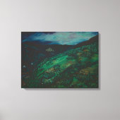 Uitzicht uit San Chirico, Italië Canvas Afdruk (Voorkant)