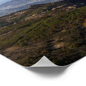 Uitzicht uit Sandstone Peak, Santa Monica Mountain Poster (Hoek)