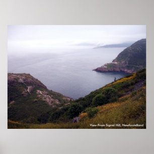 Uitzicht uit Signal Hill 1 Poster