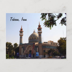 Uitzicht uit Teheran Briefkaart