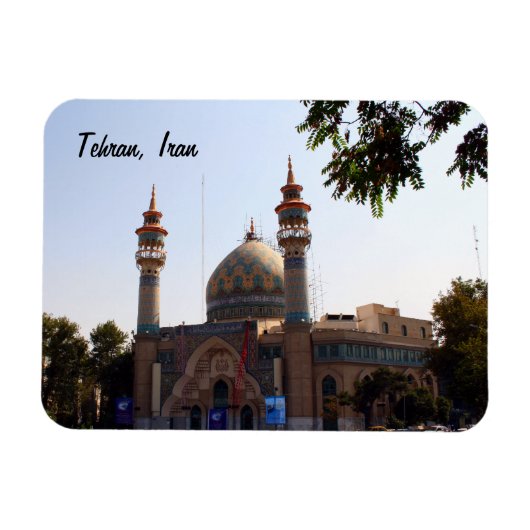 Uitzicht uit Teheran Magneet (Horizontaal)