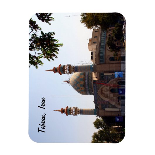 Uitzicht uit Teheran Magneet (Verticaal)