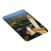 Uitzicht uit Tower, San Gimignano, Siena, Toscane Magneet (Rechterzijde)