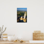 Uitzicht uit Tower, San Gimignano, Siena, Toscane Poster (Keuken)