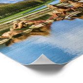 Uitzicht uit Versailles, Frankrijk, print (Hoek)