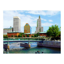 Uitzicht uit Waterplace Park