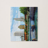 Uitzicht uit Waterplace Park, Providence, RI Legpuzzel (Verticaal)