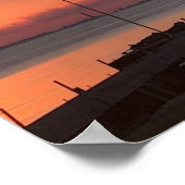 Uitzicht uit West Bay, Kelleys Island Fotografie Poster (Hoek)