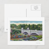 Uitzicht US Hwy Route 9 Bridge Briefkaart (Voorkant / Achterkant)