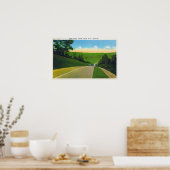 Uitzicht US Route 20 Poster (Keuken)