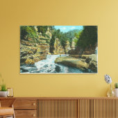 Uitzicht van Abruikbare Chasm bij Elephant's Head Canvas Afdruk (Insitu (Woonkamer))