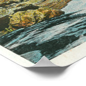 Uitzicht van Abruikbare Chasm bij Elephant's Head Poster (Hoek)