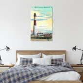Uitzicht van Absecon LighthouseAtlantic City, NJ Canvas Afdruk (Insitu (Slaapkamer))