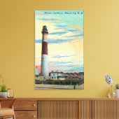 Uitzicht van Absecon LighthouseAtlantic City, NJ Canvas Afdruk (Insitu (Woonkamer))