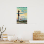 Uitzicht van Absecon LighthouseAtlantic City, NJ Poster (Keuken)