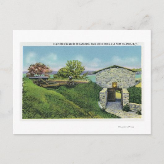 Uitzicht van adjutant Quarters in het oude Franse  Briefkaart (Voorkant)