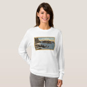 Uitzicht van afdichtingen t-shirt (Voorkant volledig)