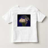 Uitzicht van Afrika, Europa, het Midden-Oosten en  Kinder Shirts (Voorkant)