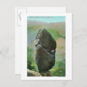 Uitzicht van Aggassiz ColumnYosemite Nat'l Park, C Briefkaart (Voorkant / Achterkant)