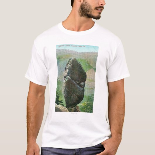Uitzicht van Aggassiz ColumnYosemite Nat'l Park, C T-shirt (Voorkant)