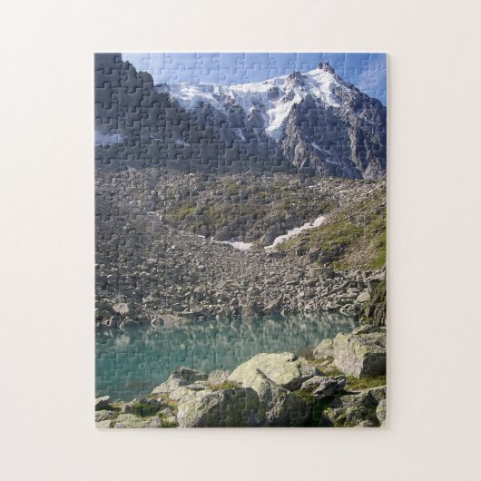 Uitzicht van Aiguille Du Midi Legpuzzel (Verticaal)