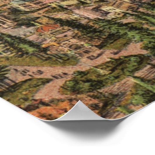 Uitzicht van Alaska Yukon Pacific Expo Poster (Hoek)