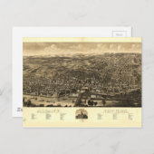 Uitzicht van Albany, New York (1879) Briefkaart (Voorkant / Achterkant)