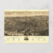 Uitzicht van Albany, New York (1879) Briefkaart (Voorkant)