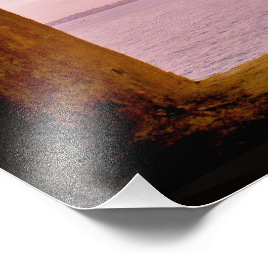 Uitzicht van Alexandrië, Egypte Foto Afdruk (Hoek)