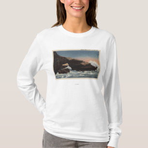 Uitzicht van Alligator Head, La Jolla T-shirt