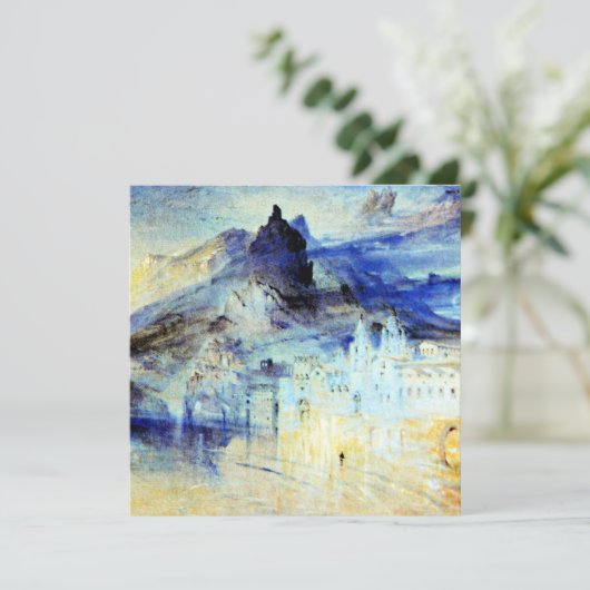 Uitzicht van Amalfi, beeldende kunst schilderen Kaart (Staand voorkant)