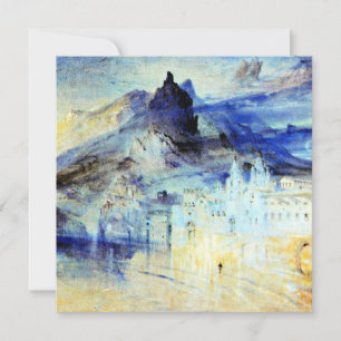 Uitzicht van Amalfi, beeldende kunst schilderen Kaart