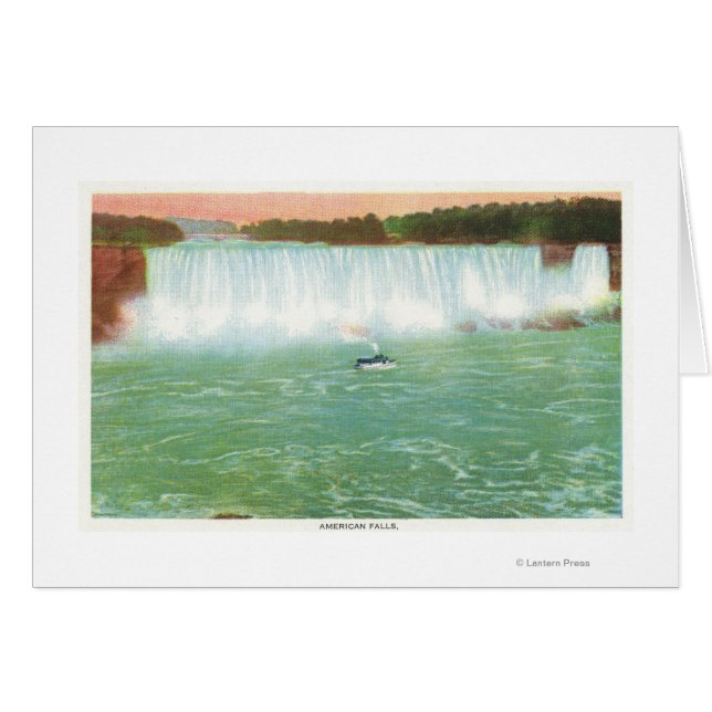 Uitzicht van Amerikaanse Herfsten (Voorkant Horizontaal)